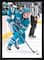 Macklin Celebrini 20" x 29" Framed Canvas San Jose Sharks 22.5" x 31.5"